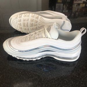 Air Max 97 Iridescent White/Silver - W Size 11
